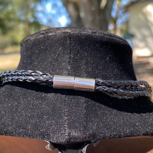 Silver Heart Chocker - Picture 3 of 6